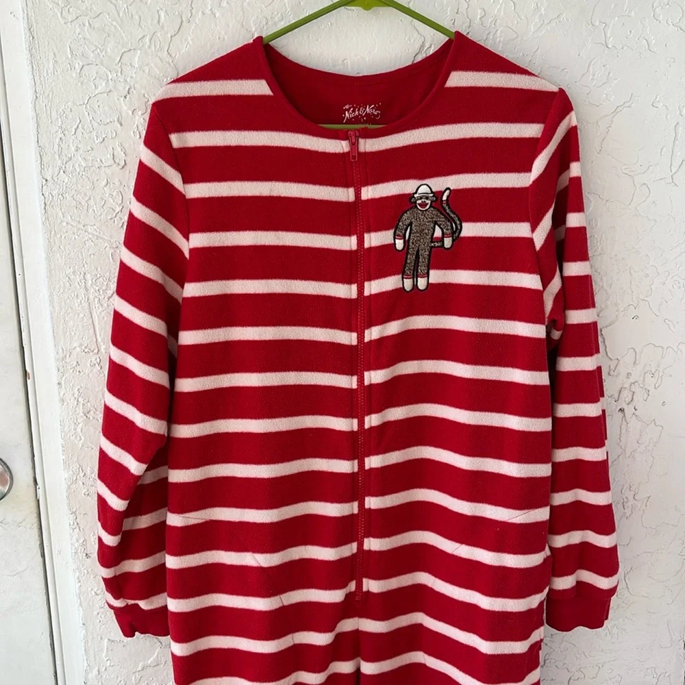 Nick & Nora “Sock Monkey” Onesie - Picture 1 of 3